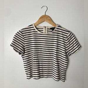 💜 Forever 21 Women’s Striped Crop Top Size Small